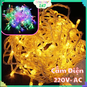 Đèn LED Dây Dùng Pin Fairylight Trang Trí Sinh Nhật, Phòng Ngủ, Tiệc Cưới, Noel, Tết, Decor Nhà Cửa