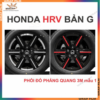 Decal dán mâm Honda HRV bản G 2022-2025 ( bộ 5 bánh) - Decal cao cấp không thấm nước không phai màu