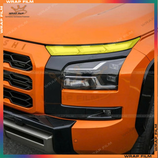 Decal dán đèn Mitsubishi Triton 2024-2025 - chất liệu PVC cao cấp không thấm nước, không phai màu, không để lại keo