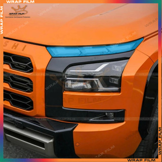 Decal dán đèn Mitsubishi Triton 2024-2025 - chất liệu PVC cao cấp không thấm nước, không phai màu, không để lại keo