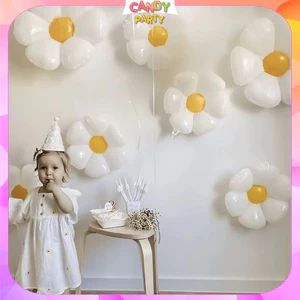 Set 5/10 Bong Bóng Hoa Cúc – Không Gian Ngập Tràn Niềm Vui, Trang Trí Sinh Nhât, Cửa Hàng, Quán Xá 8/3, 20/10 BB6