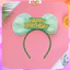 Bờm Nơ Cài Tóc Happy Birthday Phụ Kiện Trang Trí Sinh Nhật Cho Trẻ Em, Người Lớn Dễ Thương