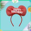 Bờm Cài Tóc Nơ Happy Birthday Trang Trí Sinh Nhật Cho Em Bé, Người Lớn Siêu Cute