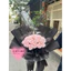 BÓ HOA CÁNH BƯỚM HỒNG ĐEN XINH YÊU