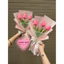 BÓ HOA TULIP 3 BÔNG KÈM TÚI