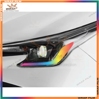 Tem dán đổi màu đèn Toyota Vios 2023-2024 ( 1 cặp)