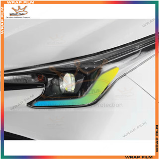 Tem dán đổi màu đèn Toyota Vios 2023-2024 ( 1 cặp)