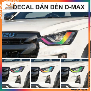 Decal dán đèn Isuzu Dmax