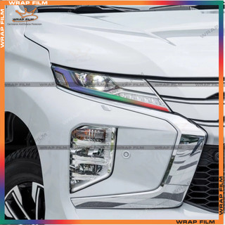Decal dán đèn Mitshubishi Pajero Sport – Chất liệu PVC cao cấp in 3 lớp công nghệ hiện đại, siêu bền, thẩm mỹ cao.