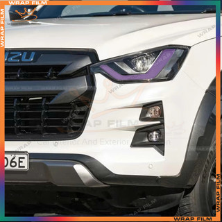 Decal dán đèn Isuzu Dmax