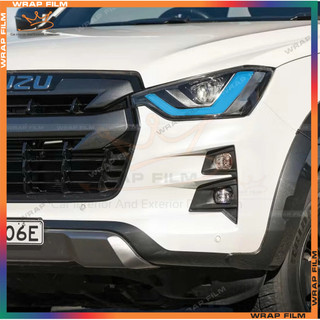 Decal dán đèn Isuzu Dmax