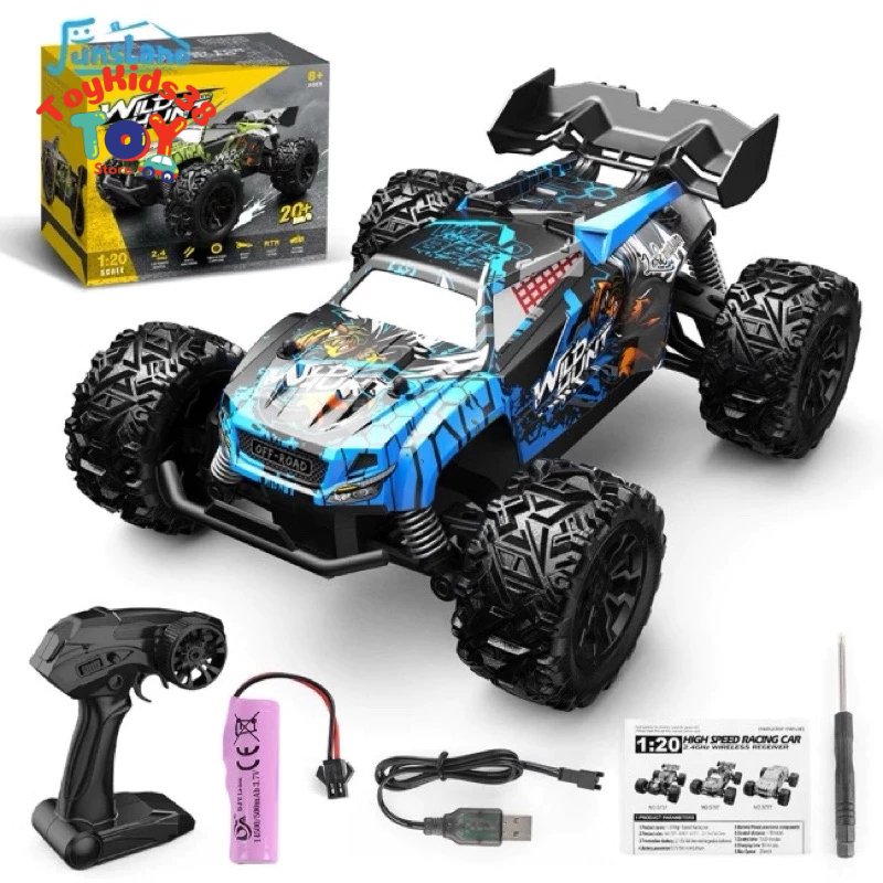 Xe điều khiển offroad 20km/h khoảng cách 30M S777-Mỹ tỉ lệ 1:20