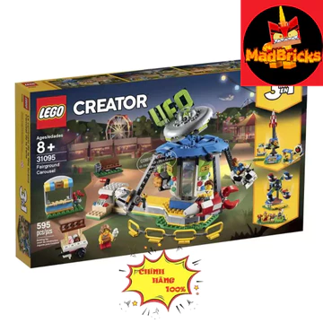 (HÀNG HIẾM CÓ SẴN ) LEGO CREATOR 3IN1 31084 - LEGO CREATOR 3IN1 31095 - HỘI CHỢ ĐU QUAY VŨ TRỤ - FAIRGROUND CAROUSEL