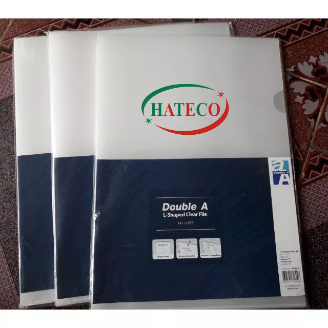 COMBO 12 cái FILE HỞ 2 CẠNH DOUBLE A HÀNG LOẠI 1 CHÍNH HÃNG - HỞ CẠNH ...