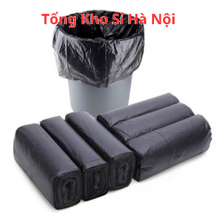 Túi Rác Tự Phân Hủy - Bao Rác Đen Kích Thước Lớn 55*65 cm 1 cuộn - ảnh 3