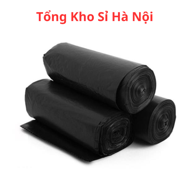 Túi Rác Tự Phân Hủy - Bao Rác Đen Kích Thước Lớn 55*65 cm 1 cuộn - ảnh 5