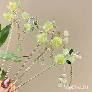 Trâm cài tóc cao cấp mộc phát - Trâm cài tóc phụ kiện cổ trang tiên hiệp phong cách thời thượng sang trọng