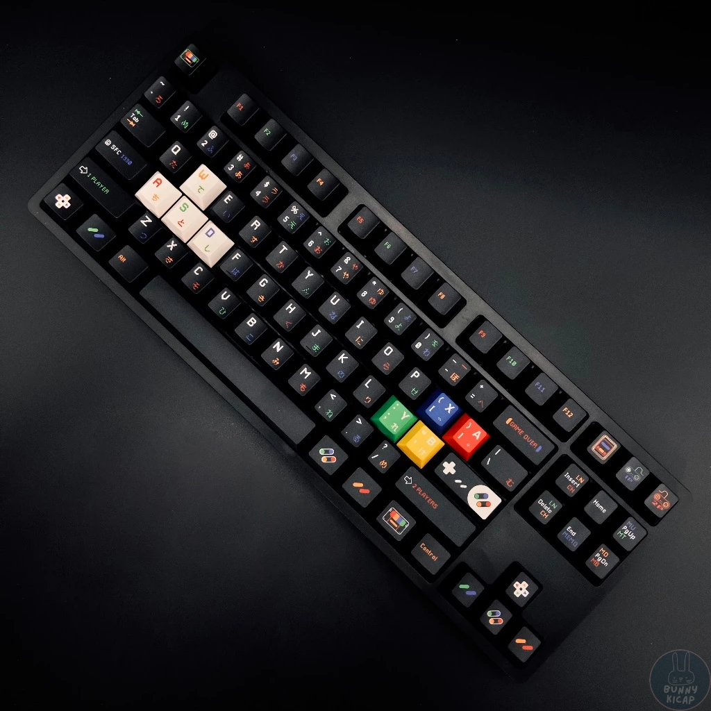 [HOẢ TỐC] Bộ Keycap Nintendo NES - Black - Cherry Profile | Shopee Việt Nam