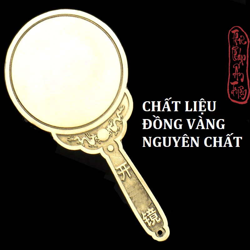 Gương Đồng Gương Khai Quang 12 Con Giáp Dùng Để Khai Quang Vật Phẩm Phong Thủy