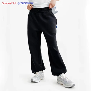 Quần dài thể thao ngoại cỡ nữ DECATHLON SPW Colo1 đen mã 8926326