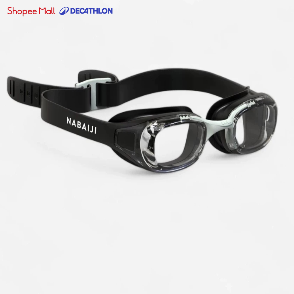 Ảnh Kính bơi cận tròng kính trong suốt optical xbase 100 DECATHLON NABAIJI mã 8403673 1