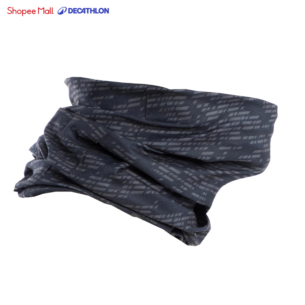 Ảnh Khăn đa năng roadr100 đen xám DECATHLON van rysel mã 8528147 1