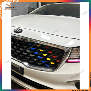 Decal phản quang 3M trang trí mặt calang Kia Sedona 2019 2020 2021 - Giúp xe nổi bật và sang trọng