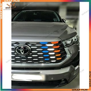 Decal phản quang dán mặt calang Innova Cross (dán đúng vị trí như mẫu đã đặt) - Decal cao cấp không thấm nước bền màu
