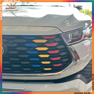 Decal phản quang dán mặt calang Innova Cross (dán đúng vị trí như mẫu đã đặt) - Decal cao cấp không thấm nước bền màu