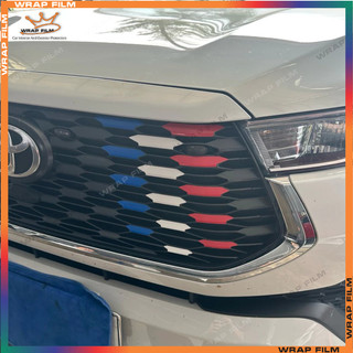 Decal phản quang dán mặt calang Innova Cross (dán đúng vị trí như mẫu đã đặt) - Decal cao cấp không thấm nước bền màu