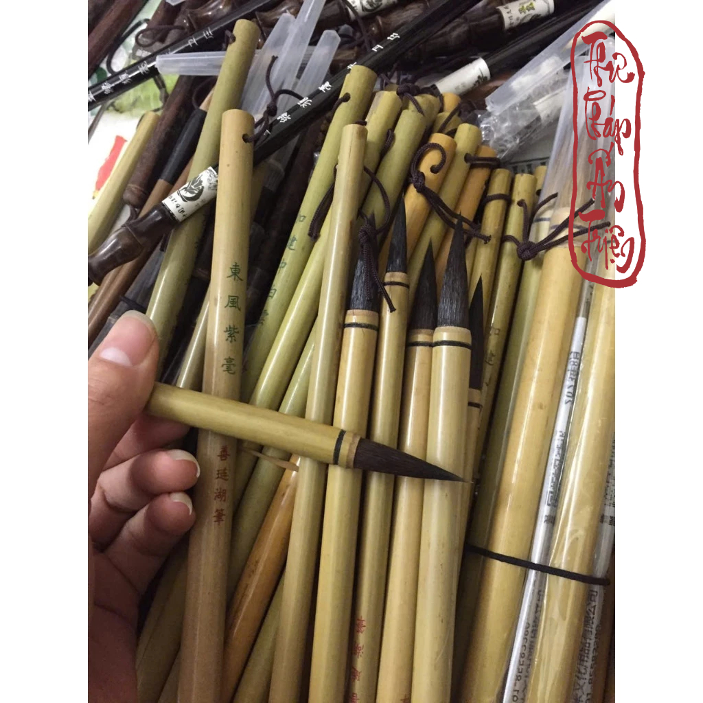Bút Lông Thư Pháp Đông Phong Tử Hào - Bút Lông Thỏ Viết Thư Pháp Chất Lượng Cao Giá Rẻ