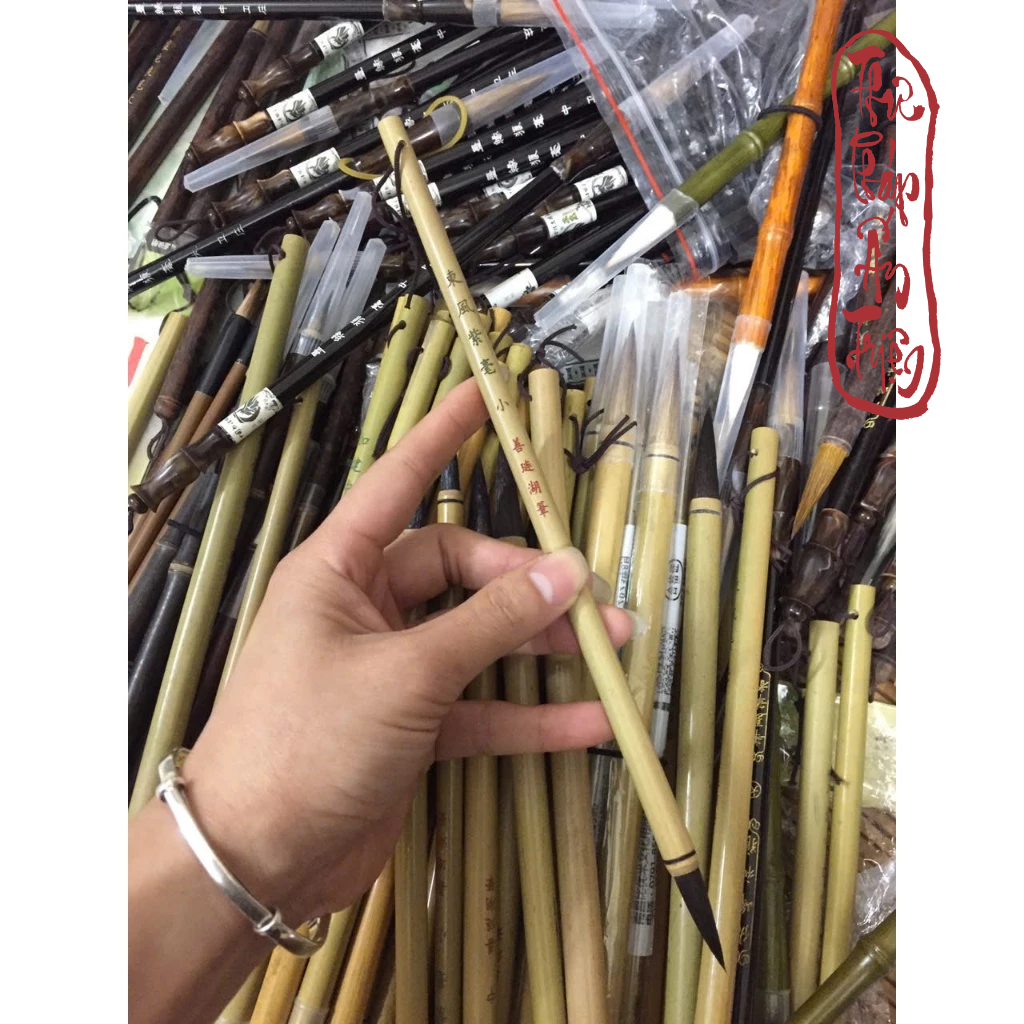 Bút Lông Thư Pháp Đông Phong Tử Hào - Bút Lông Thỏ Viết Thư Pháp Chất Lượng Cao Giá Rẻ