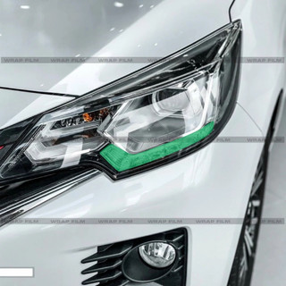 Tem dán đèn Mitsubishi Attrage, Decal dán đèn xe Attrage, Decal cao cấp, không thấm nước, không phai màu