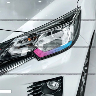 Tem dán đèn Mitsubishi Attrage, Decal dán đèn xe Attrage, Decal cao cấp, không thấm nước, không phai màu