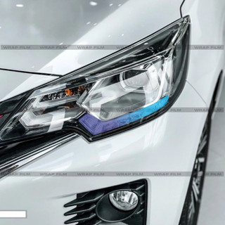 Tem dán đèn Mitsubishi Attrage, Decal dán đèn xe Attrage, Decal cao cấp, không thấm nước, không phai màu