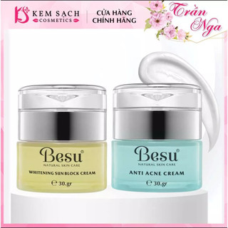 Combo Besu Dưỡng Trắng Chống Nắng Ngừa Mụn Mờ Thâm