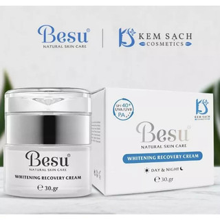 Combo Phục Hồi Da Mỏng Dỏ + Chống Nắng Dưỡng trắng besu