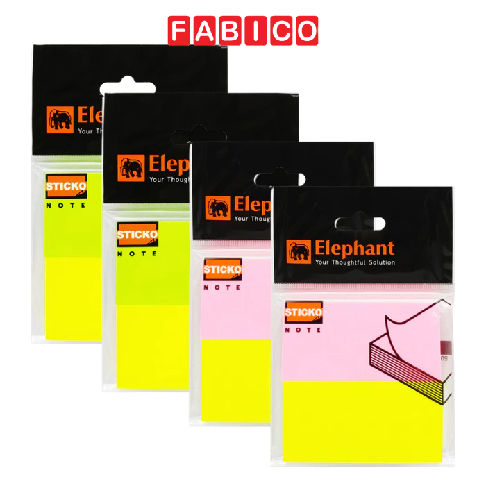 Giấy Note - Giấy ghi chú Elephant Mini Memo 1.5x3inch | Shopee Việt Nam