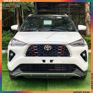 Decal phản quang dán mặt calang Toyota Yaris Cross 2024-2025 - Decal cao cấp không phai màu không thấm nước