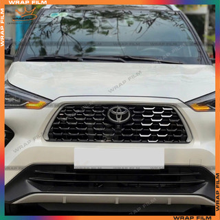 Decal phản quang dán mặt calang Toyota Yaris Cross 2024-2025 - Decal cao cấp không phai màu không thấm nước