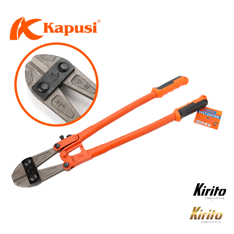 Kìm Cộng Lực Kapusi - Cắt Sắt, Dây Cáp, Thép (Kích Thước: 8''/14''/24''/30''/36'')