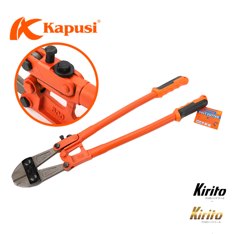 Kìm Cộng Lực Kapusi - Cắt Sắt, Dây Cáp, Thép (Kích Thước: 8''/14''/24''/30''/36'')
