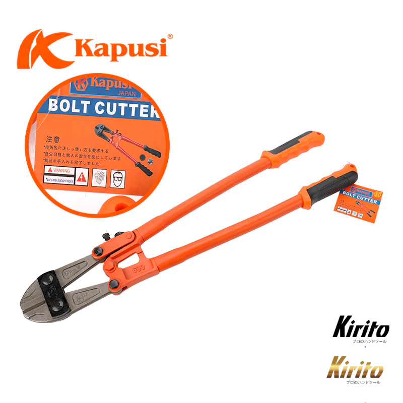 Kìm Cộng Lực Kapusi - Cắt Sắt, Dây Cáp, Thép (Kích Thước: 8''/14''/24''/30''/36'')