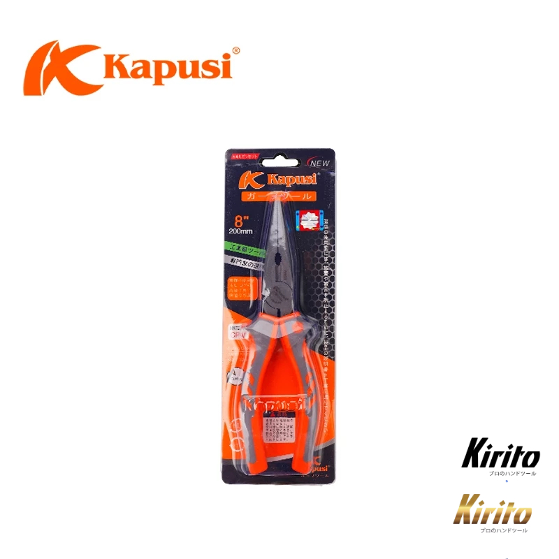 Kìm Nhọn Kapusi 6'' & 8'' - Cắt, Uốn Kim Loại, Dây Điện, Chính Xác