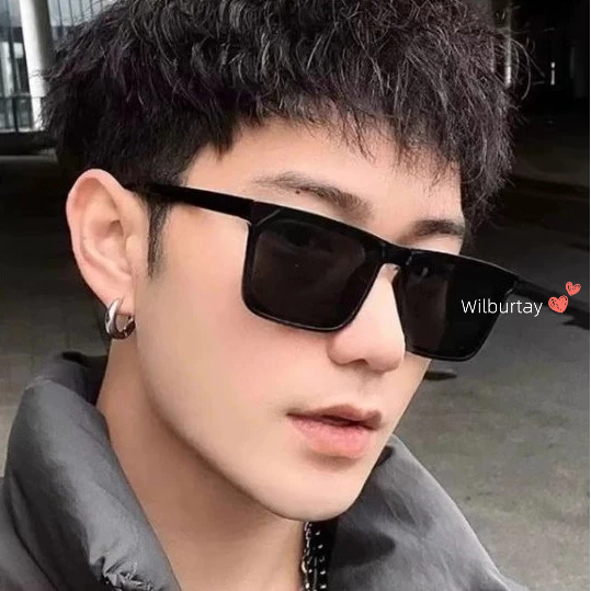 Wilburtay Kính Mát Râm Nam Nữ chống tia cực tím form vuông nhỏ chụp ảnh ...