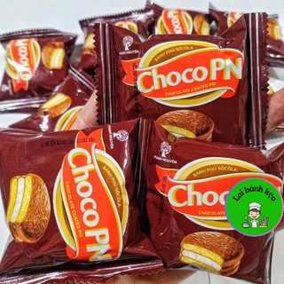 (Combo 1-2-4-6 Bịt) Bánh Phủ Sôcôla ChocoPN Phạm Nguyên (Gói 12 Cái x 18g)