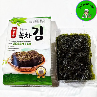 [COMBO 1-2-3 Bịch] Rong Biển Trà Xanh K•FISH, Nhập Khẩu Hàn Quốc (16gói ×4g)