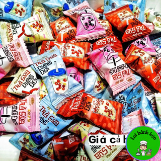 Bán Sỉ Bịch Kẹo Dẻo Trà Sữa Đường Đen Thái Dương TL: 300g (60-65 viên)