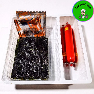 Combo 2-6-10 Gói Xút Xích Cuộn Rong Biển - Heo Cao Bồi, Vị Sốt Trứng Muối & Sốt Cà Chua, Gói 48.5g