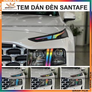 Tem dán đèn Hyuhdai Santafe 2021-2024 (bộ 2 bên)